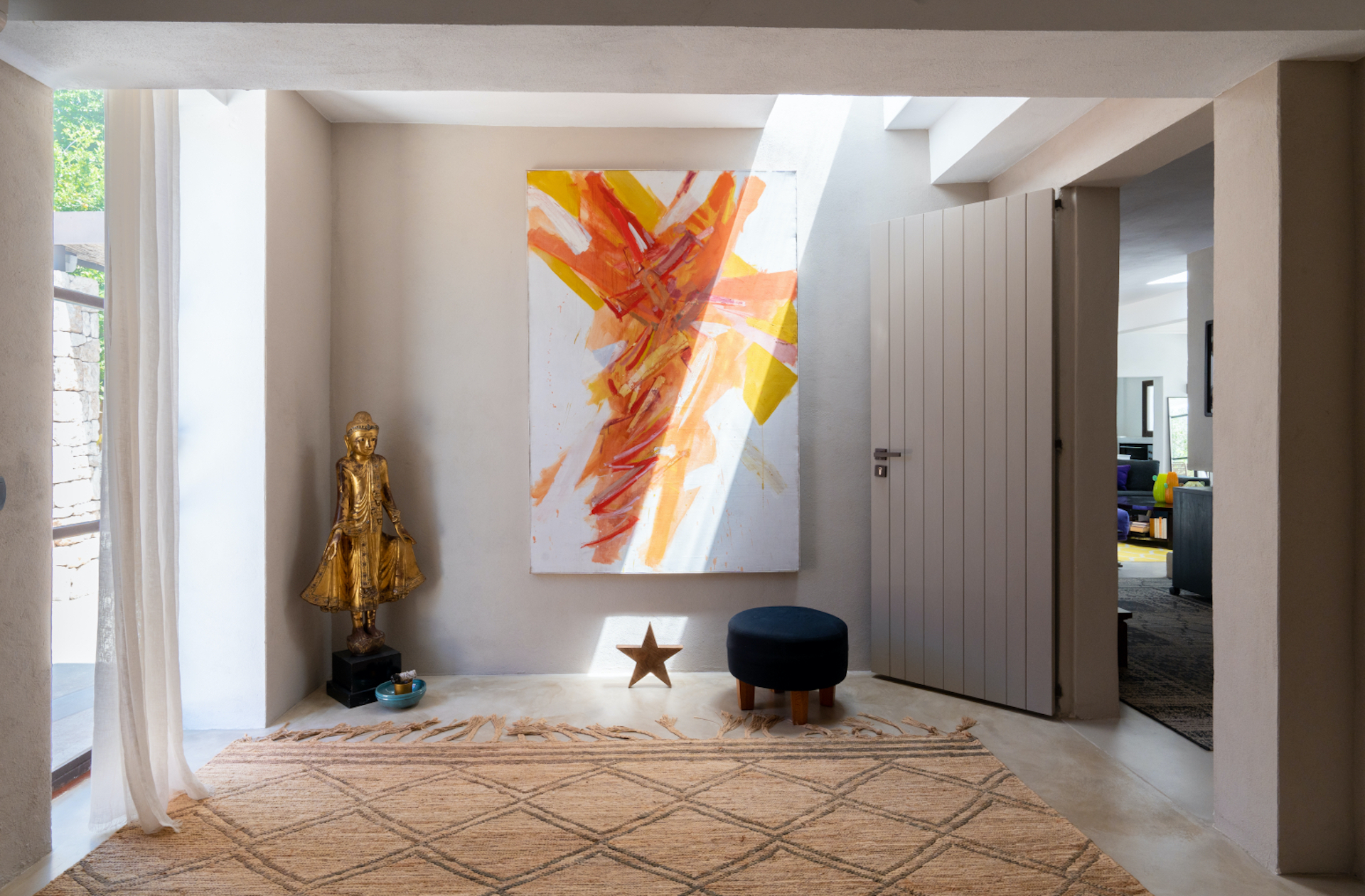 Resa estates Ibiza finca te koop st Rafael sea view sale entrance .jpg